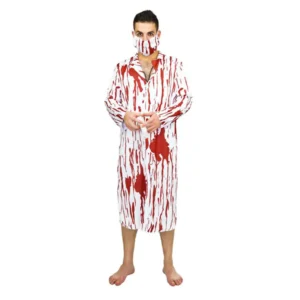 Doctor Zombie With Mask And  Stethoscope Halloween Costumes