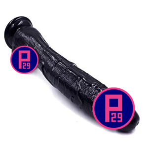 Lance's Black Cock Ultra-Realistics Dildo
