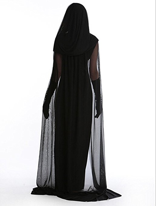 Eternatastic Women's Halloween Hood Costume Dark Sorceress The Haunted Costume - Image 2