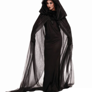Eternatastic Women's Halloween Hood Costume Dark Sorceress The Haunted Costume