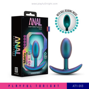 Playful2night_Blush | Anal Adventures Matrix The Nebula Plug Vibrating Inner Ball Butt Plug in